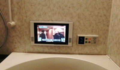 リンナイ製リモコン一体型浴室テレビMV-410A、410Bのテレビ部分だけを 