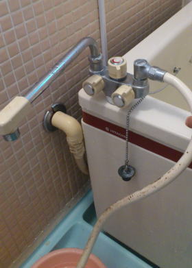ハウステックのカベピタ専用浴槽用水栓VS-10