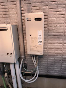 取替完了：浴室内機HBD-3318LCSK-JP＋暖房用熱源機HS0706ARS